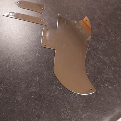 Gibson SG stainless Pickguard, Truss rod and Tenon covers image 1