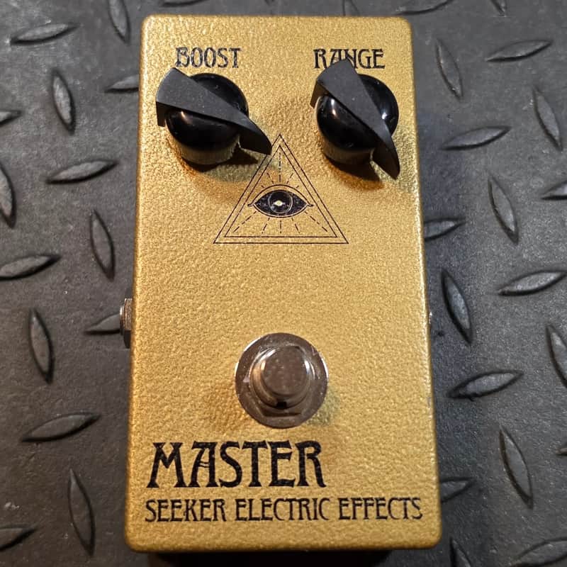 Seeker Electric FX Master Treble Boost Rangemaster NAMM 2024 Mullard OC43 image 1