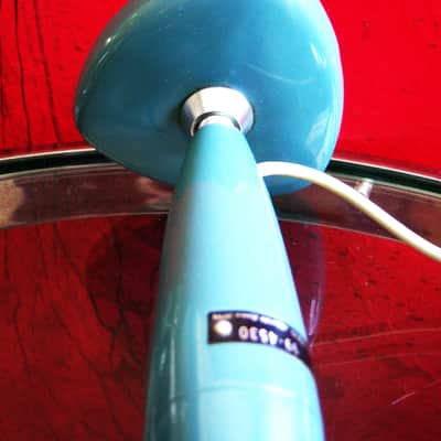 Vintage 1960's Lafayette 99-4530 dynamic microphone w stand & cable Calrad Lafayette prop display # 1 image 7
