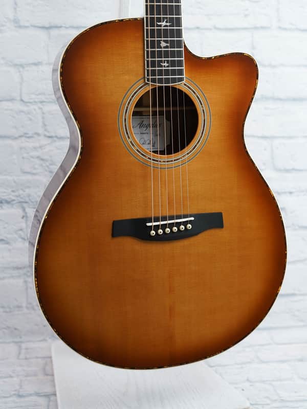 PRS SE A40E Angelus with Fishman Sonitone Pickup - Tobacco Sunburst image 1