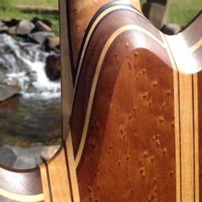D Huff Guitars 4 String 32" Scroll Bass image 8