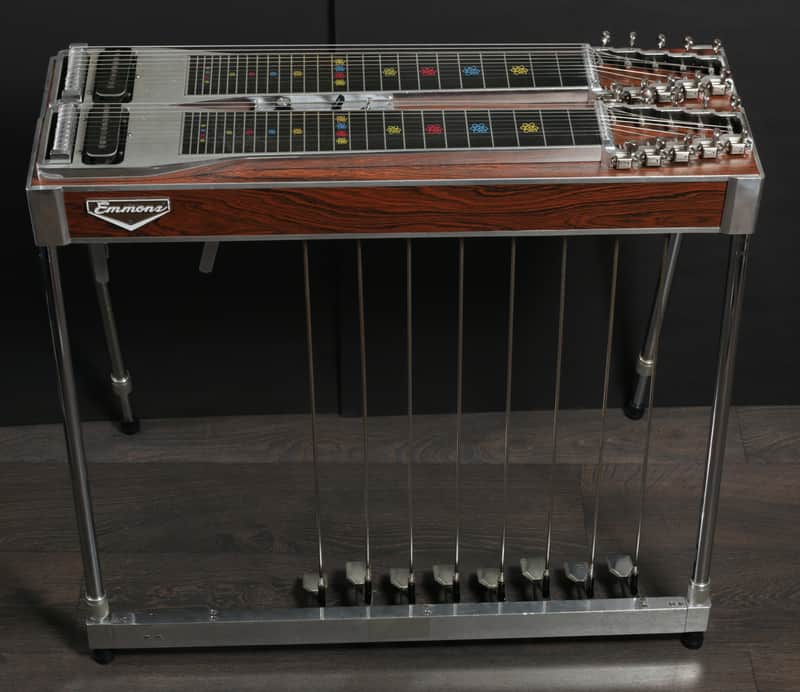 Emmons "Fatback" Push-pull Pedal Steel Guitar 1973 - Matte Walnut image 1