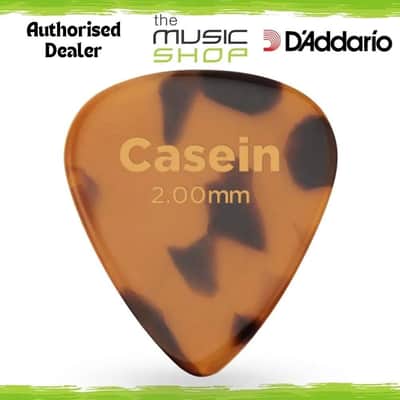 D'Addario Casein Single Pick, 2.00m, Extra Heavy - 1CA7-01 image 1