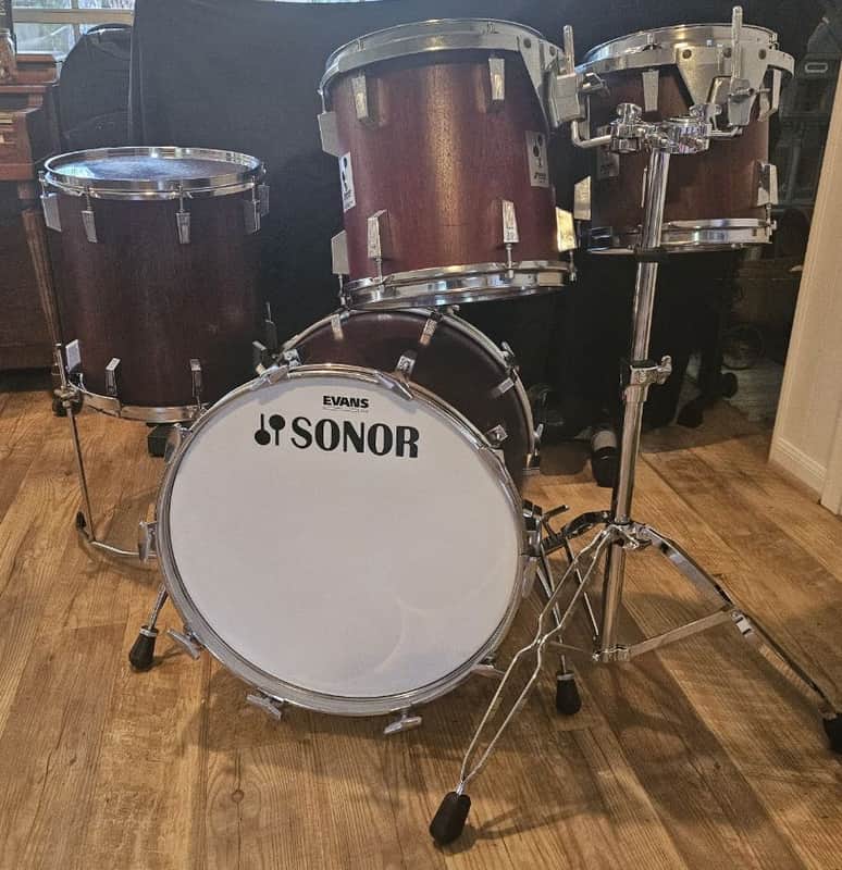 Sonor PHONIC PLUS Drum Set With Hardware (4-Piece) image 1