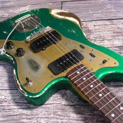 PRE-ORDER Shelton GalaxyFlite Vintage Offset Offset w/ Mastery. Aged Lacquer Finish. NEW Headstock! image 13