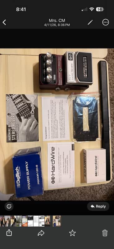 DigiTech Hardwire RV-7 Stereo Reverb