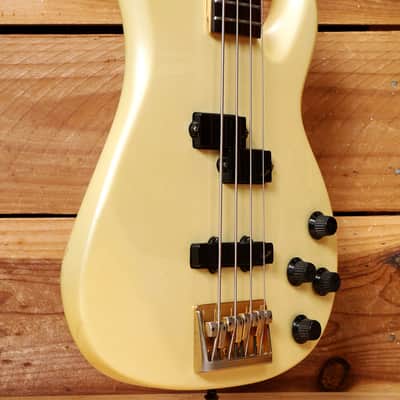 Fender Contemporary Precision Bass Lyte MIJ 1990 - 7lbs! Frost White 38488 image 7
