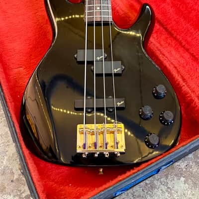 MIJ Fender Power Jazz bass special PJR-65 1987 - Ebony p/j hybrid original vintage Japan image 3