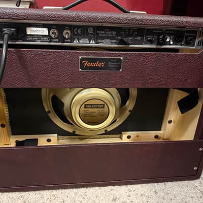 Fender Tone Master Deluxe Reverb FSR Limited Edition "Wine" 2-Channel 22-Watt 1x12" Digital Guitar Combo 2025 - Cocoa image 2