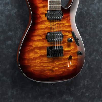 Ibanez S621QM-DEB S Electric Guitar 6-String - Dragon Eye Burst image 5