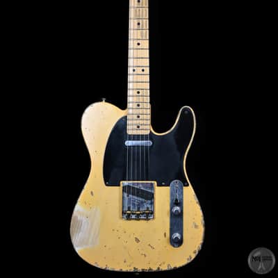 Fender Custom Shop Master Build (Greg Fessler) Nocaster Heavy Relic from 2008 in Blonde with original Hardcase image 1