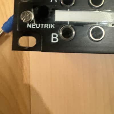 Neutrik NYS-SPP-L1 48-Point TRS Patchbay 2010s - Black image 3