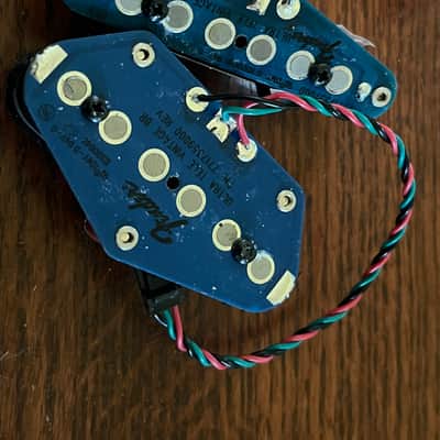 Fender Ultra Vintage Noiseless Telecaster guitar pickups set image 2