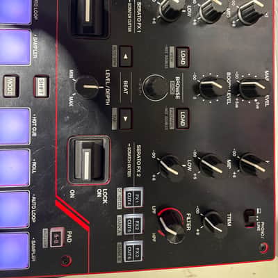 Pioneer DJM-S5 2-Channel Serato Digital Mixer 2022 - Present - Black / Red image 5