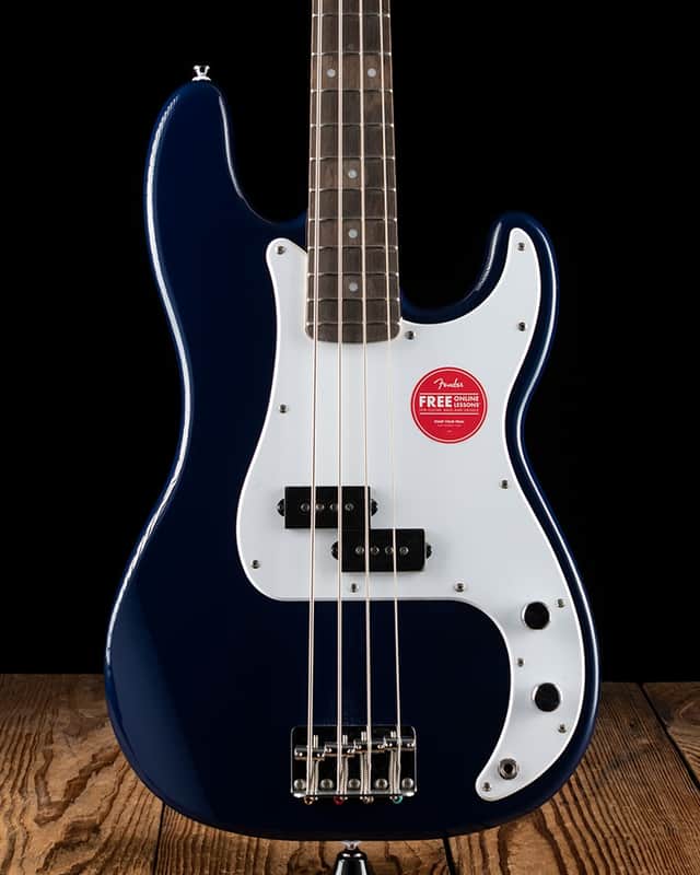 Squier Sonic Precision Bass - Midnight Blue - Free Shipping