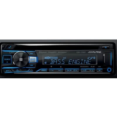 Alpine CDE-175BT CD Receiver with NFC & Bluetooth® Wireless Technology image 1