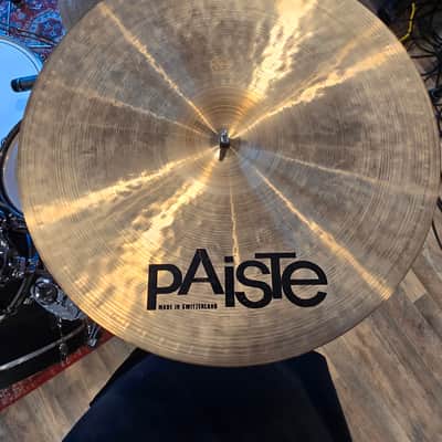 Paiste 18" 2002 Black Big Beat Cymbal 2016 - Present - Traditional image 2