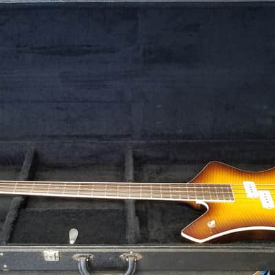 Washburn B20 Stage Bass 80's Sunburst Left Handed MIJ Japan w/HSC image 2
