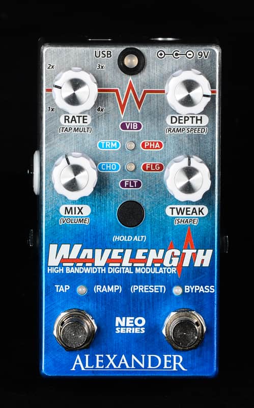 Alexander Pedals Wavelength - Blue/Silver image 1