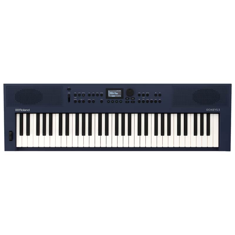 Roland GO:KEYS 3 Digital Keyboard, Midnight Blue image 1