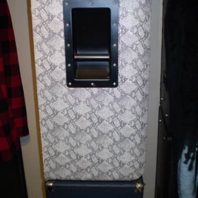 Rare Worlds Best  4x12 Sound Projection cab-1993 Wizard cab - 4 Sidewinder S12-150 w-Snakeskin Tolex image 8