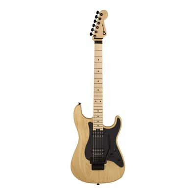 Charvel Pro-Mod So-Cal HH FR M – Dual Seymour Duncan Pickups (Natural Ash) image 1