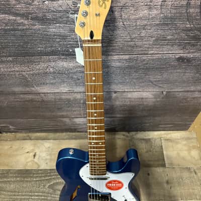 Squier Affinity Series Telecaster Thinline - Lake Placid Blue image 7
