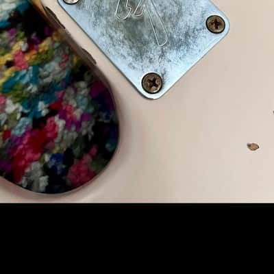 Upgraded Fender Flea Jazz Bass (Shell Pink, Road Worn) + Deluxe Case + Custom Features image 15