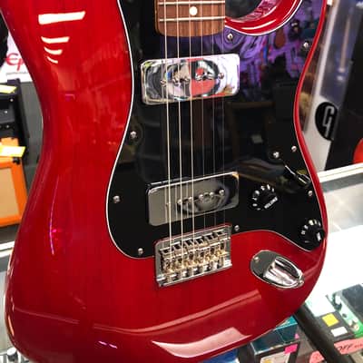 Fender Noventa Stratocaster, Crimson Red with Gig Bag - Pre Owned image 4