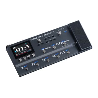 BOSS GX-100 23 AIRD Amplifiers Eight Custom Footswitches 100 Preset Memories Color Touch Display Sleek and Ultra Modern Guitar Multi-effects Pedal with BOSS Tone Studio image 2