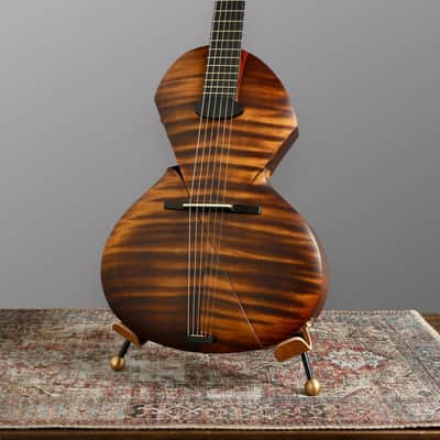 Ergon Acores-CCP - 2022 - Natural Figured Maple Top, Hollow Body, 4lbs 8.5oz (Authorized Ergon Dealer) image 7