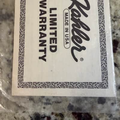 Kahler Manual & Warranty Card 2720 Spider 80s image 4