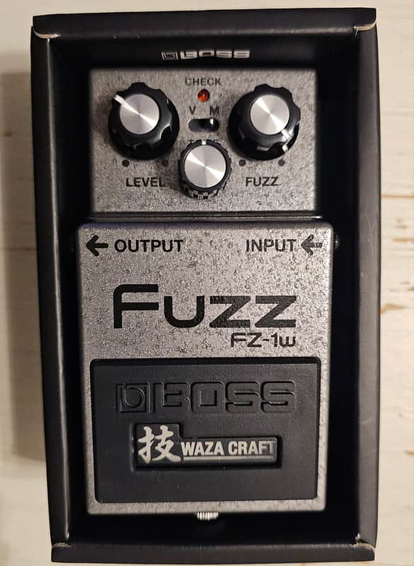 Boss Fuzz FZ 1-W Distortion Overdrive Boost NOS image 1