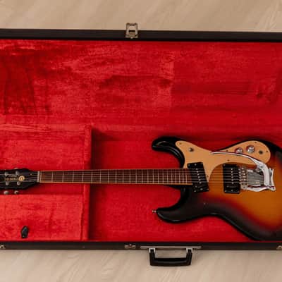 1978 Mosrite Ventures Model Vintage Guitar Sunburst w/ Moseley, Case image 22