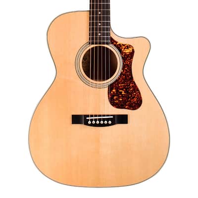 Guild OM-140CE Orchestra Cutaway Acoustic/Electric Guitar - Natural - B-Stock image 1