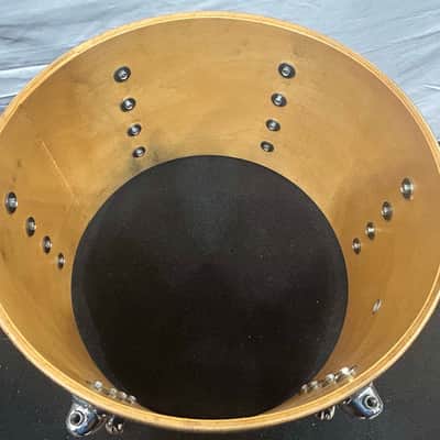 Slingerland 8X12" COW Rack Tom (8145-1045) 90's - Chrome Over Wood image 11