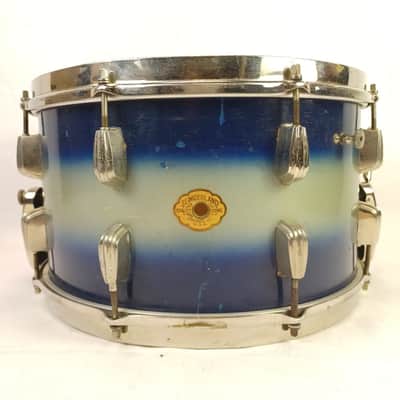 Slingerland #194 8x14"Super Gene Krupa Radio King Snare Drum Blue Silver Duco40s image 1
