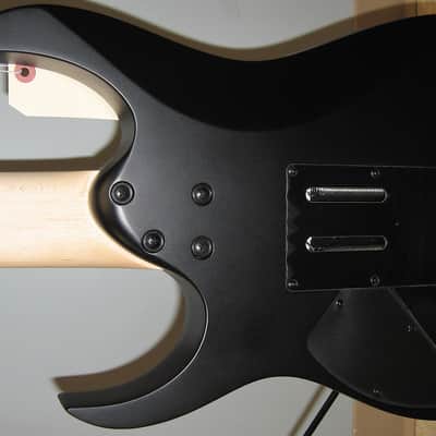 Ibanez RG7420EX-BKF Standard 7-String Solidbody Electric Guitar - Black Flat image 6