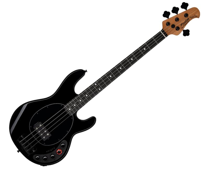 Sterling by Music Man DarkRay 4-String Bass Guitar - Black - Open Box image 1