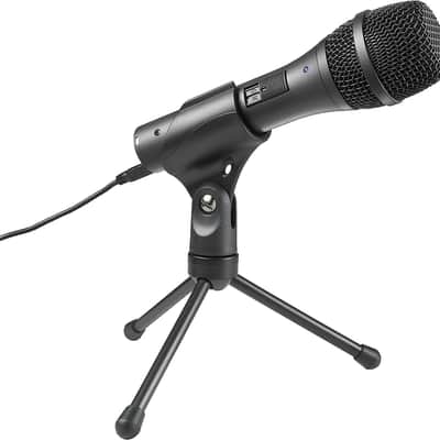 Audio-Technica AT2005USB Cardioid Dynamic USB/XLR Microphone,Black image 1