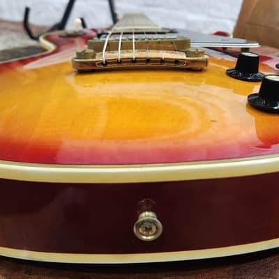 RARE! Greco EG500 Custom Super Real Cherry Burst 1980 Fujigen Japan image 14