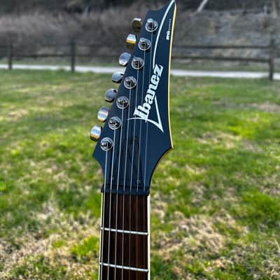 Ibanez RGA7QM-TGB Standard 2012 - 2013 - Transparent Gray Burst image 3