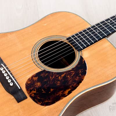 1951 Martin D-28 Vintage Dreadnought Acoustic Guitar, Martin Factory Serviced w/ Case image 7
