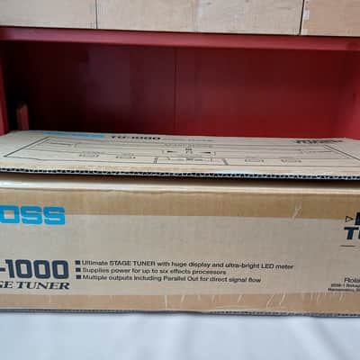 Boss TU-1000 Stage Tuner 2009 - 2012 - Black image 2