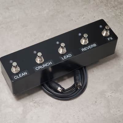 Replacement Footswitch for Marshall JCM 2000 TSL Amps w/ Rev/FX Memory per Channel and 10-Ft Cable image 2