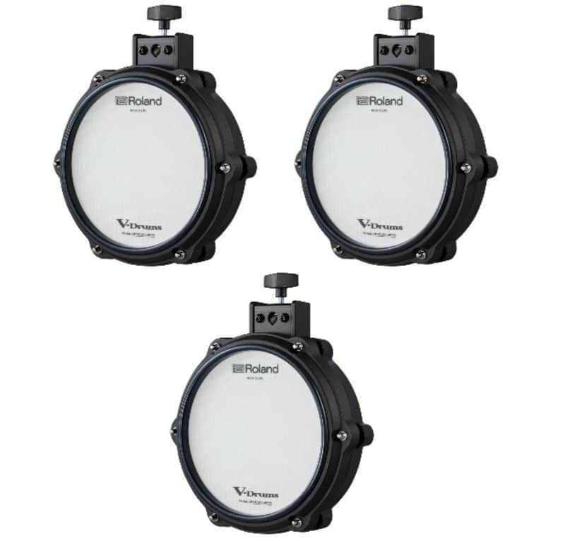 3 Pack Roland PD-8H 8" Dual Zone Electronic Drum Pad TD313 TD316 TD513 image 1