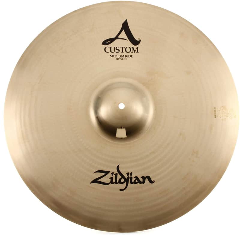 Zildjian 20 inch A Custom Medium Ride Cymbal - A20519 "Free Shipping" image 1