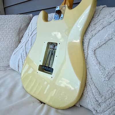 1989 Squier II Stratocaster MIK E9 | Proper Passive™ Electronics | Vintage White | Boutique image 12