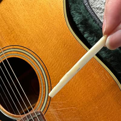 Yamaha FG-180 Jumbo Dreadnought - Nippon Gakki Red Label Japan - Freshly Serviced - Neck Reset / Nut / Saddle - Relic image 12