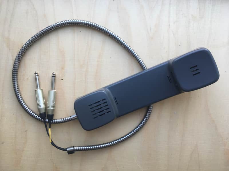 Telephone/Microphone Black 80-90er - Grey image 1